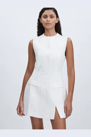 Anna Quan Cotton Blend Jacquard Mini Dress AU 10