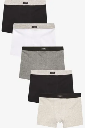 Next White/Black Soft Waistband Trunks 5 Pack (2-16yrs) 13