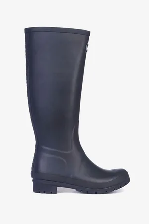 Barbour Black Abbey Wellington Boots AU 10 (EU 42)
