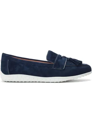 Moda In Pelle Elinia Tassel Detail Suede Loafers AU 5 (EU 36)
