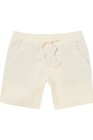 Remus Slim Fit Cotton-Linen Shorts 40