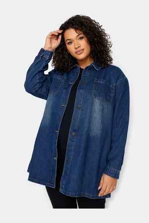 Evans Denim 100% Cotton Shirt AU 22-24