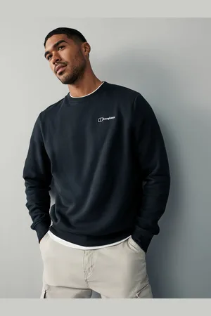Berghaus Black Black Logo Crew Sweatshirt M