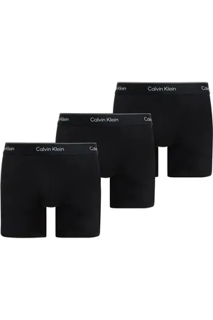 Calvin Klein Tonal Black/Tonal Black/Tonal Black 3 Pack Boxer Briefs