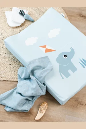 Done by Deer Blue Easy Wipe Playground Changing Pad one