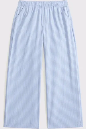 Abercrombie & Fitch Poplin Pinstripe Pull On Trousers 7