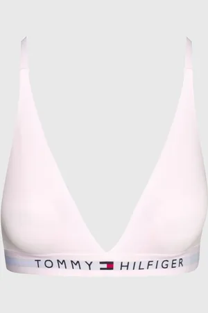 Tommy Hilfiger Pink Unlined Triangle Tog Bra XS