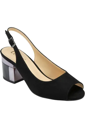 Lotus Peep Toe Slingback Shoes AU 10 (EU 42)