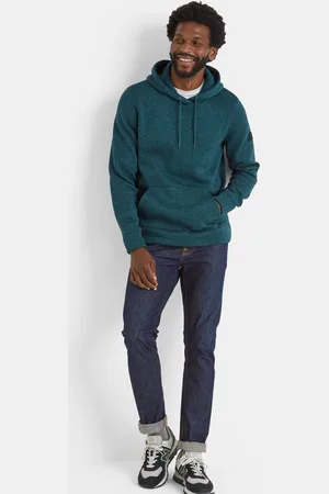 Tog 24 Green Mosby Mens Knitlook Fleece Hoodie 3XL