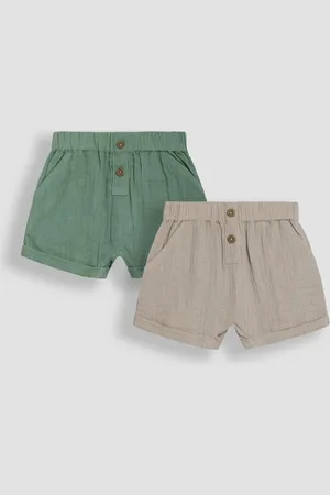 JoJo Maman Bébé 2-Pack Cheesecloth Shorts 2