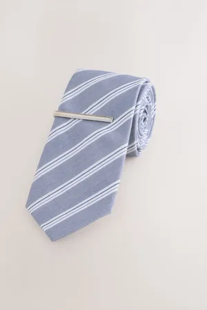 Next Blue Stripe Tie One