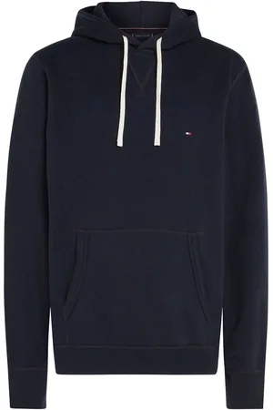 Tommy Hilfiger Blue Essential Fleece Hoodie M