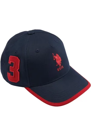 U.S. Polo Assn. U. S. Polo Assn. Blue Mens Player 3 Baseball 100% Cotton Cap One