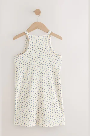 Next Rib Racer Summer Dress (3-16yrs) 7 Years (122cm)