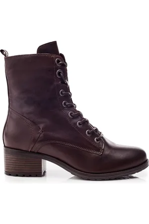 Moda In Pelle BEZZIE LACE UP LEATHER ANKLE BOOT AU 6 (EU 37)