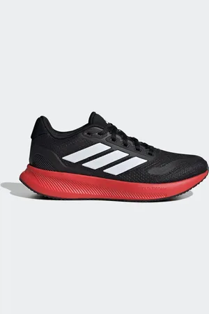 adidas Black/Red Junior Runfalcon Trainers AU 5.5 (EU 38.5)
