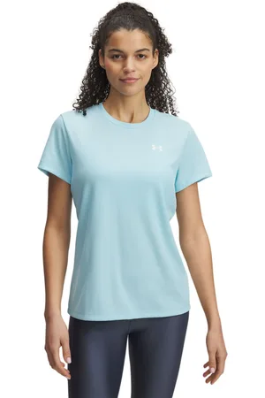 Under Armour Blue Tech Rib Crew Neck T-Shirt XL