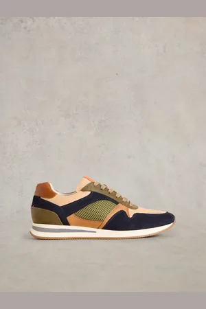 White Stuff Green Retro Runner Trainers AU 11 (EU 45)
