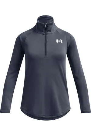 Under Armour Grey Tech Graphic 1/2 Zip Sweatshirt 9