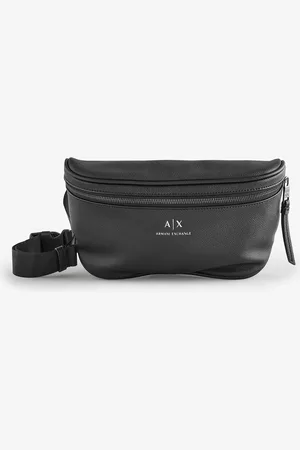 Armani Exchange Logo Belt Black Bag One