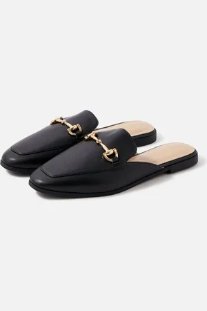 Accessorize Backless Metal Bar Loafers AU 8 (EU 39)
