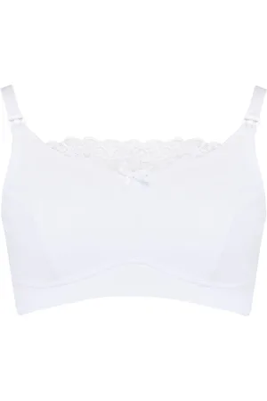 Pour Moi White Nursing Rebel Longline Multiway Strapless Bra 38 C