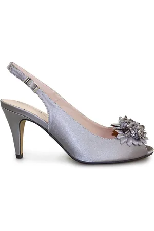 Lunar Sabrina Satin Slingback Court Shoes AU 9 (EU 40)