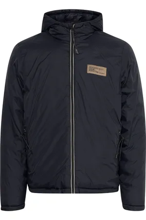 Blend Black Lightweight Reversible Padded Coat small