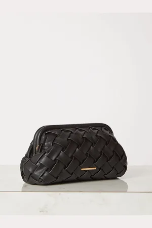 Lipsy London Black Pouch Clutch Bag One