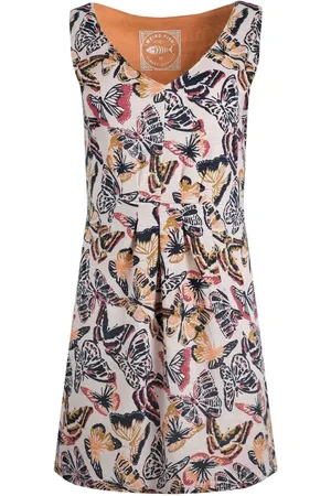 Weird Fish Pink Indus Printed Jersey Tunic AU 16