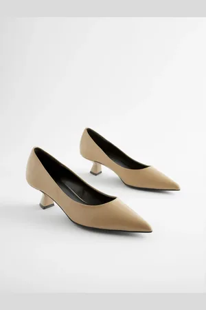 Next Extra Wide Fit Forever Comfort Kitten Heel Court Shoes AU 8.5 (EU 40)