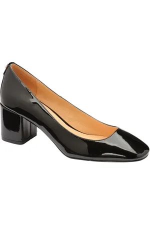 Ravel Patent Block-Heel Court Shoes AU 8 (EU 39)