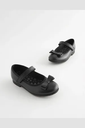 Next Wide Fit (G) School Leather Bow Mary Jane Shoes AU 9 (EU 26.5)