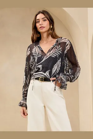 Lipsy London Black 1 Tie Neck Blouse AU 16