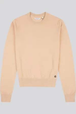 U.S. Polo Assn. U. S. Polo Assn. Natural Regular Fit Womens Crew Neck Jumper L