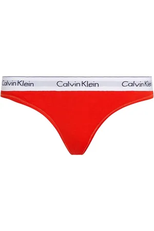 Calvin Klein Red Modern Cotton Full Briefs S