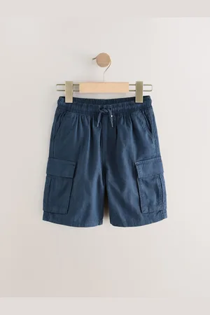 Next Linen Cargo Shorts (3-16yrs) 12 Years (152cm)