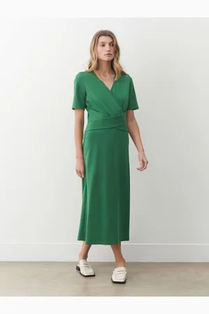 Finery London Olivia Ponte Jersey Midi Dress 16