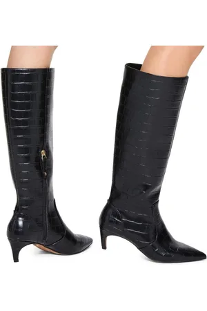 Kurt Geiger Trace High Leg Black Boots AU 7 (EU 38)