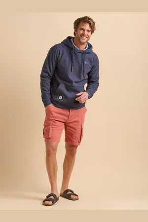 Brakeburn Blue Marl Hoodie XL