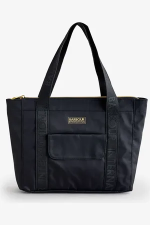 Barbour Qualify Black Tote Bag One