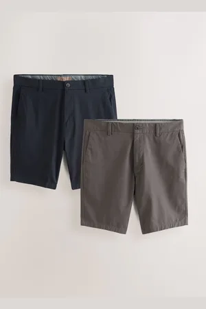 Next Skinny Fit Stretch Chino Shorts 2 Pack 32W x 33L (UK 32 L)