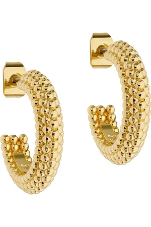 Ted Baker Gold Tone DOTETTA: Dotty Hoop Earrings One