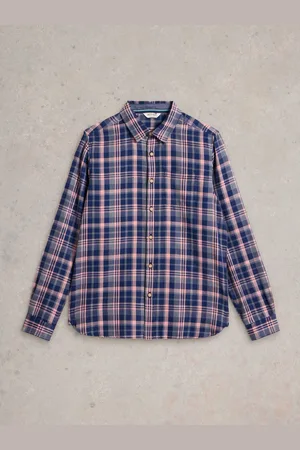 White Stuff Moxley Brushed Long Sleeve Check Shirt XXL