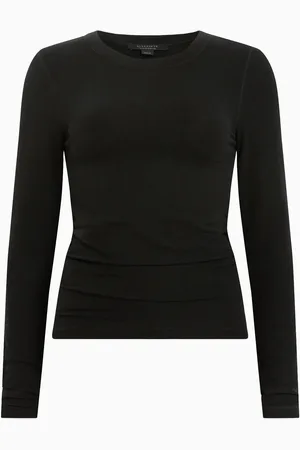 AllSaints AllSaints Black Bec Long Sleeve T-Shirt M