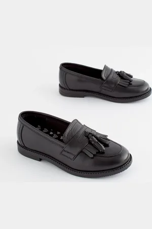 Next Narrow Fit (E) Leather Tassel Loafer School Shoes AU 7 (EU 41)