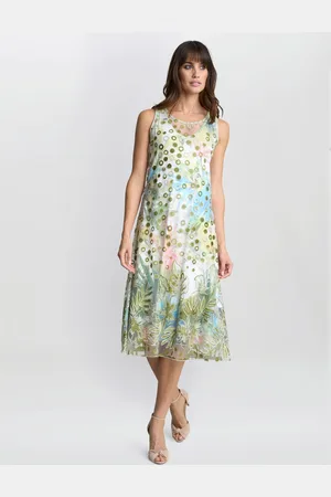 Gina Bacconi Emilia Double layer Dress xlarge