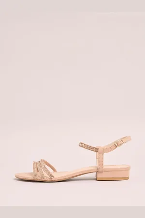 Friends Like These Pink Wide Fit Occasion Strappy Gem Sandals AU 6 (EU 37)