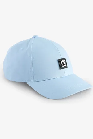 HUGO BOSS Blue Stacked Logo Cap One