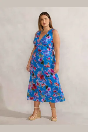 Live Unlimited London Floral Midi Dress 28